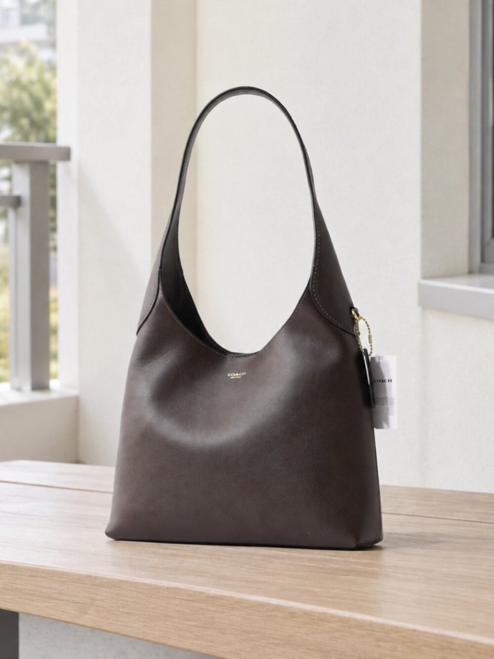 Coach Shoulder Bag-Maple